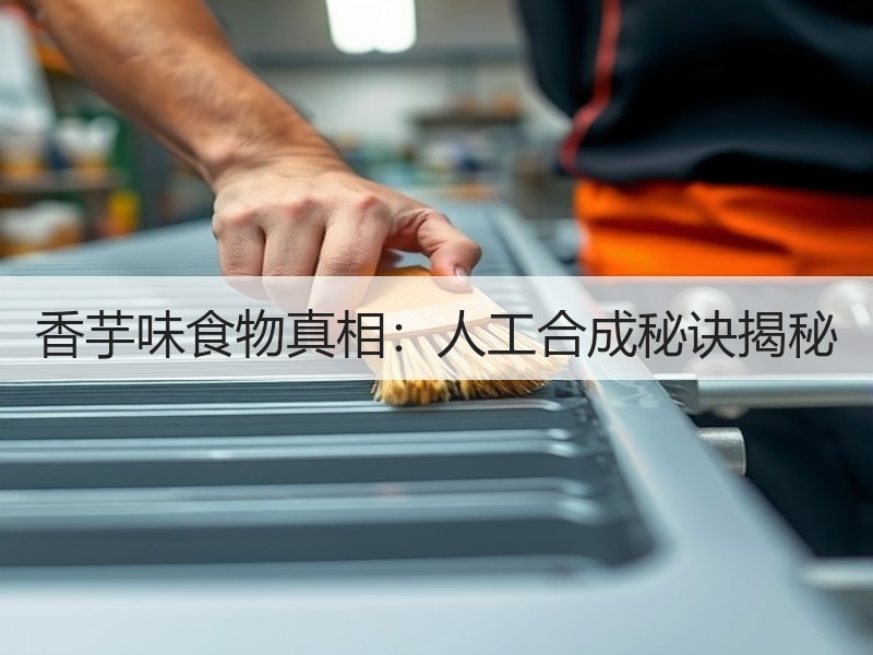 香芋味食物真相：人工合成秘诀揭秘