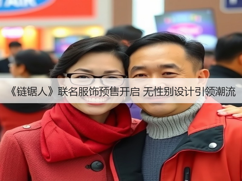 《链锯人》联名服饰预售开启 无性别设计引领潮流