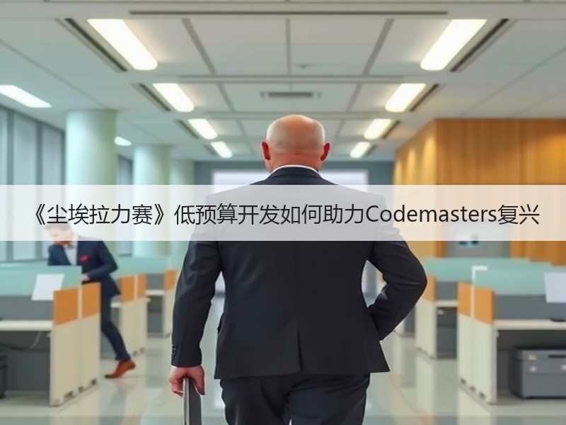 《尘埃拉力赛》低预算开发如何助力Codemasters复兴