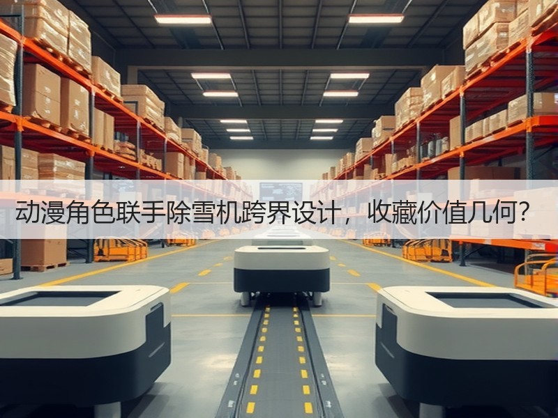 动漫角色联手除雪机跨界设计，收藏价值几何？