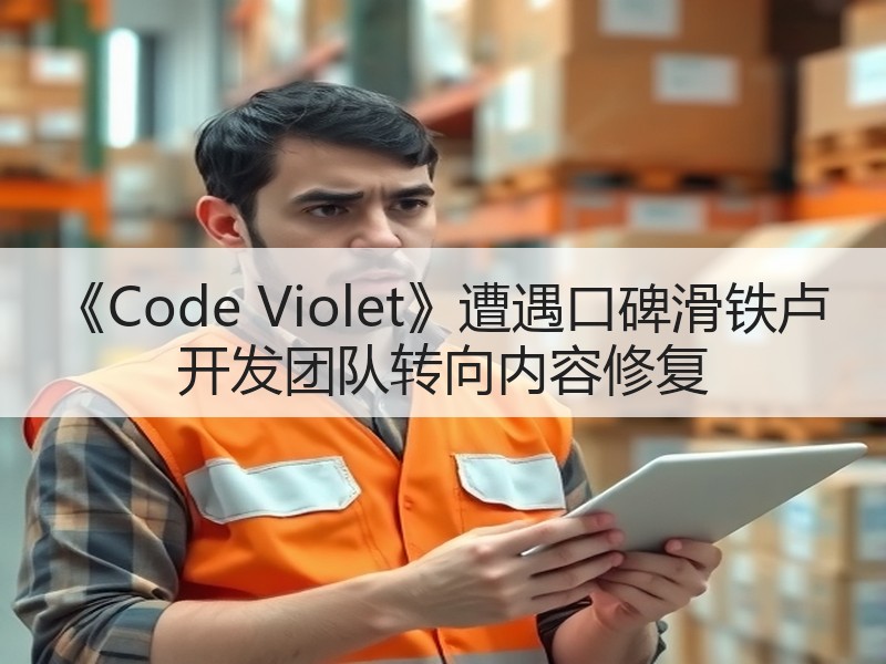 《Code Violet》遭遇口碑滑铁卢 开发团队转向内容修复