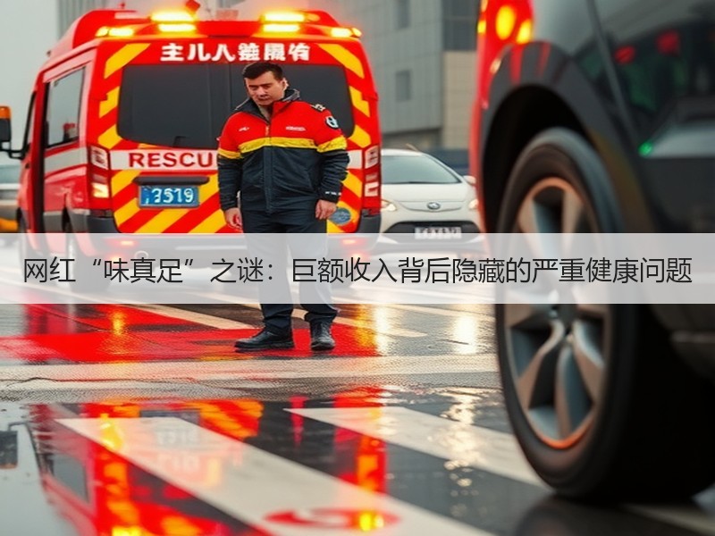 网红“味真足”之谜：巨额收入背后隐藏的严重健康问题