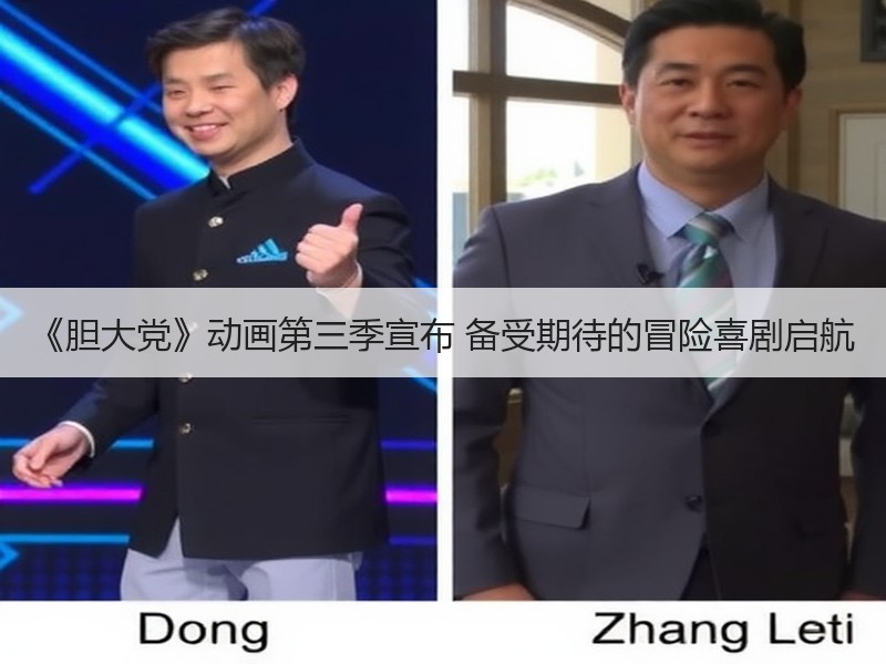 《胆大党》动画第三季宣布 备受期待的冒险喜剧启航