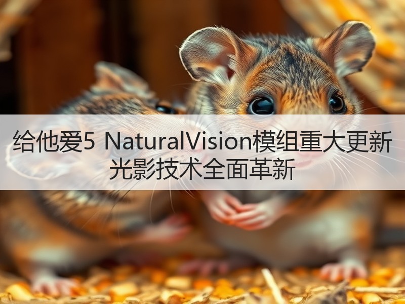 给他爱5 NaturalVision模组重大更新 光影技术全面革新