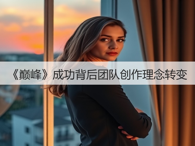 《巅峰》成功背后团队创作理念转变