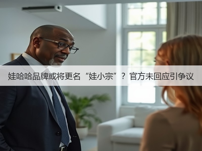 娃哈哈品牌或将更名“娃小宗”？官方未回应引争议
