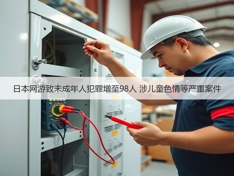 日本网游致未成年人犯罪增至98人 涉儿童色情等严重案件