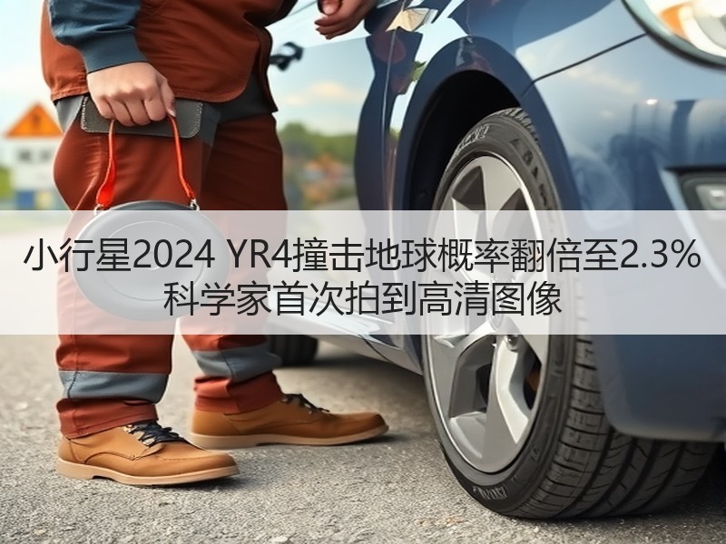 小行星2024 YR4撞击地球概率翻倍至2.3% 科学家首次拍到高清图像