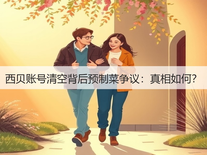 西贝账号清空背后预制菜争议：真相如何？