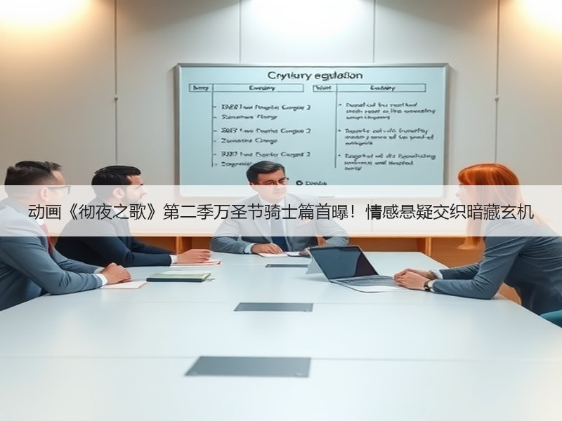 动画《彻夜之歌》第二季万圣节骑士篇首曝！情感悬疑交织暗藏玄机