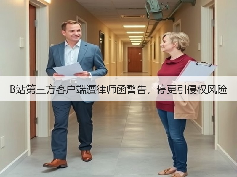 B站第三方客户端遭律师函警告，停更引侵权风险
