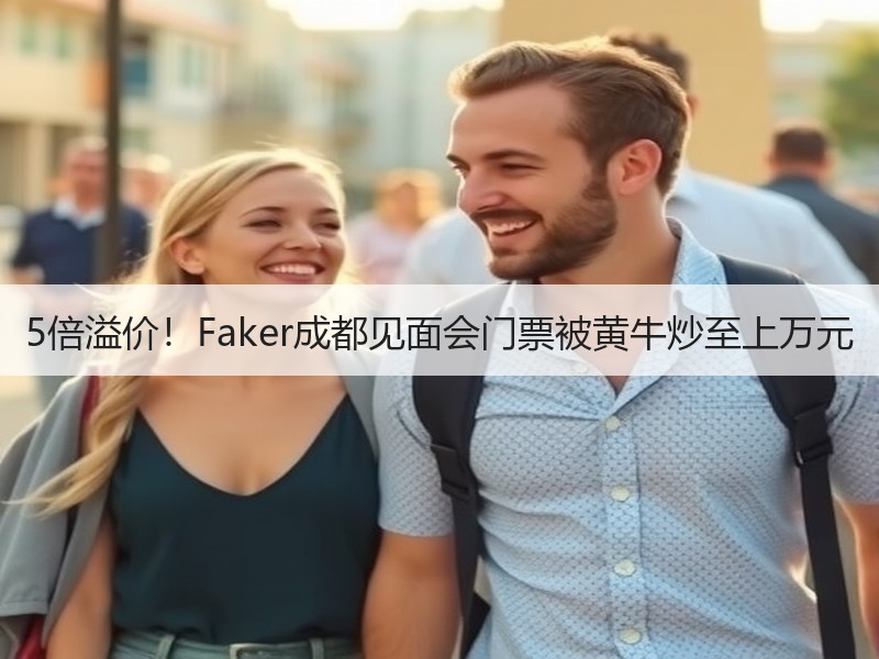 5倍溢价！Faker成都见面会门票被黄牛炒至上万元
