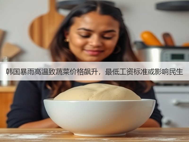 韩国暴雨高温致蔬菜价格飙升，最低工资标准或影响民生