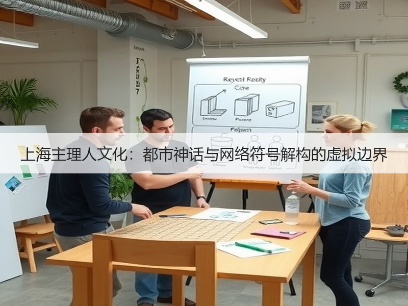 上海主理人文化：都市神话与网络符号解构的虚拟边界