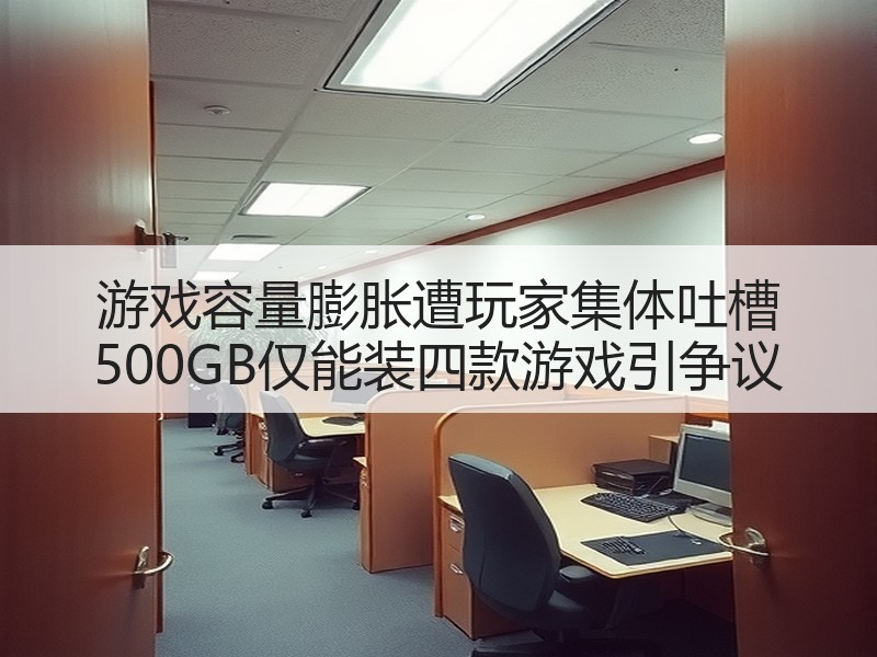游戏容量膨胀遭玩家集体吐槽 500GB仅能装四款游戏引争议