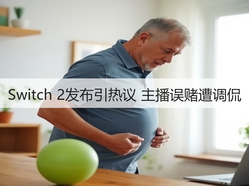 Switch 2发布引热议 主播误赌遭调侃