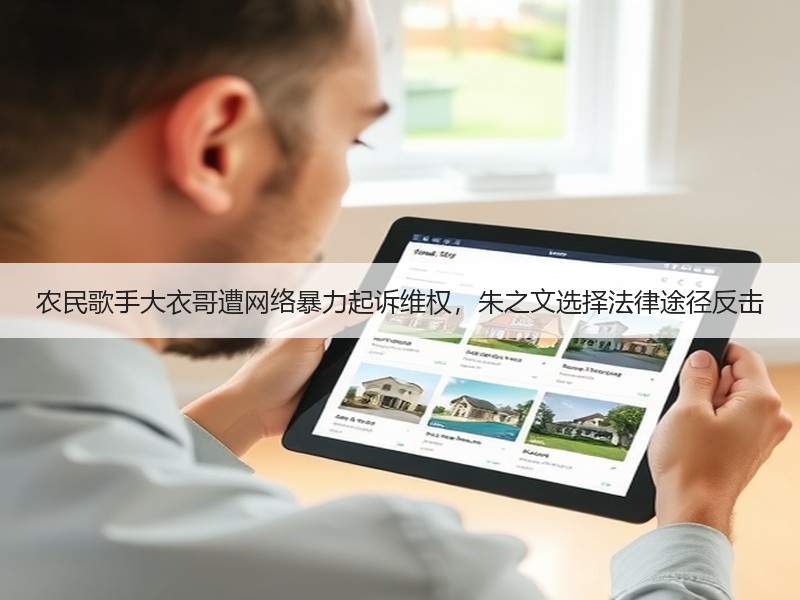 农民歌手大衣哥遭网络暴力起诉维权，朱之文选择法律途径反击