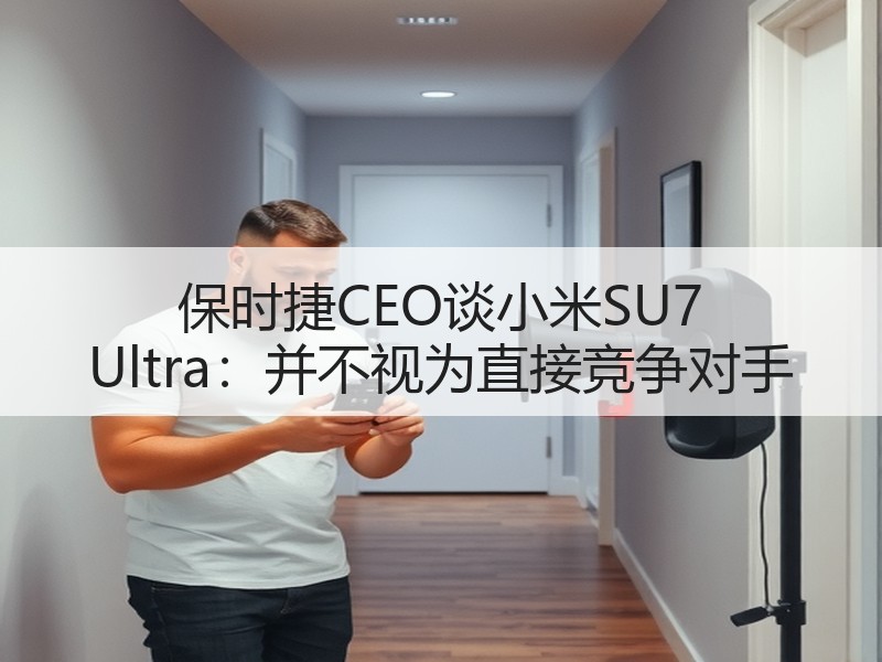 保时捷CEO谈小米SU7 Ultra：并不视为直接竞争对手