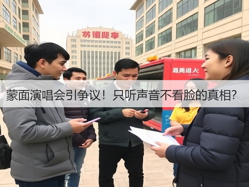 蒙面演唱会引争议！只听声音不看脸的真相？