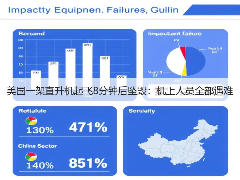 美国一架直升机起飞8分钟后坠毁：机上人员全部遇难