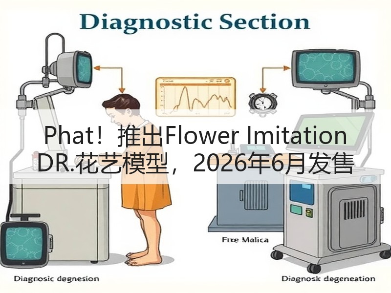 Phat！推出Flower Imitation DR.花艺模型，2026年6月发售