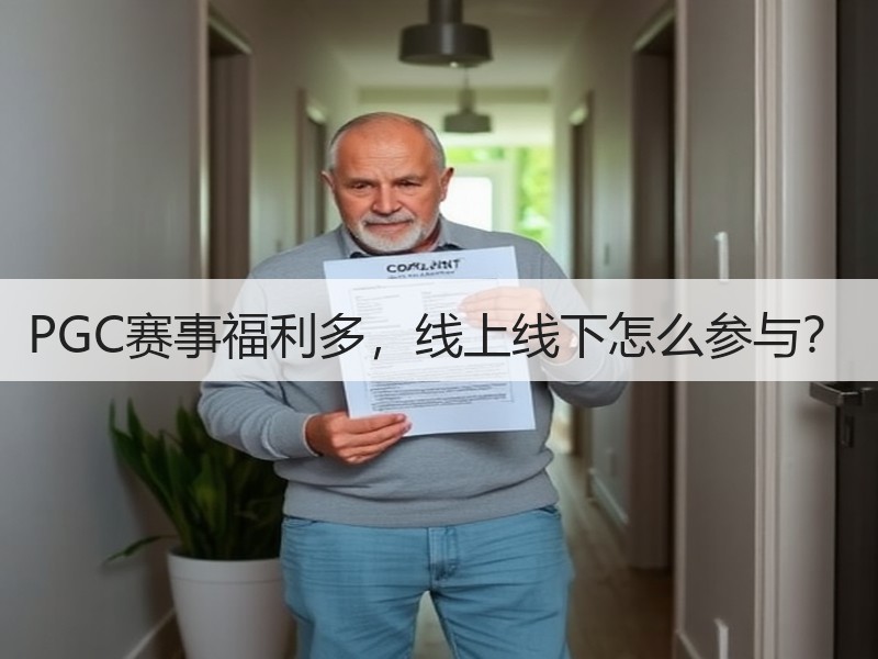 PGC赛事福利多，线上线下怎么参与？