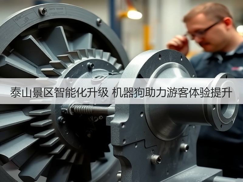 泰山景区智能化升级 机器狗助力游客体验提升