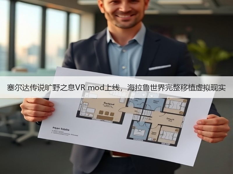 塞尔达传说旷野之息VR mod上线，海拉鲁世界完整移植虚拟现实