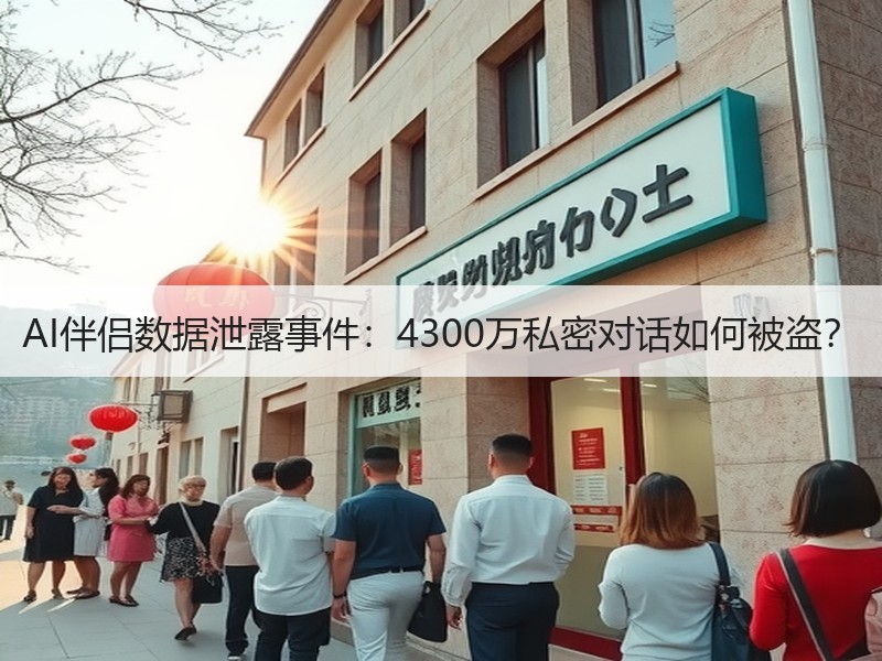 AI伴侣数据泄露事件：4300万私密对话如何被盗？