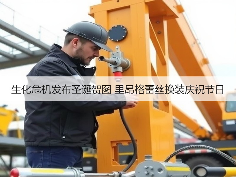 生化危机发布圣诞贺图 里昂格蕾丝换装庆祝节日