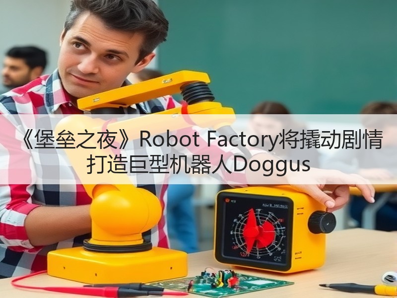 《堡垒之夜》Robot Factory将撬动剧情 打造巨型机器人Doggus