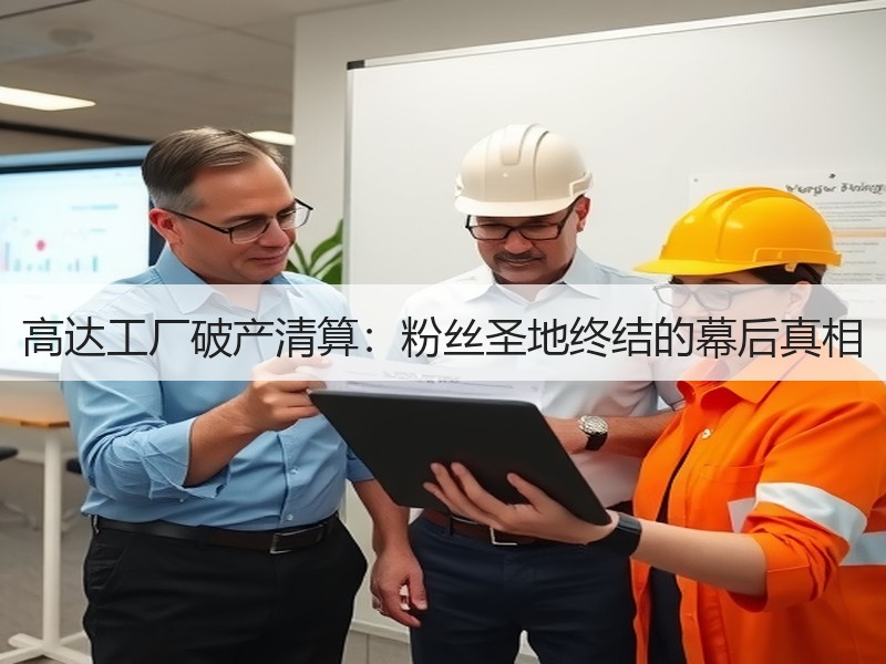 高达工厂破产清算：粉丝圣地终结的幕后真相