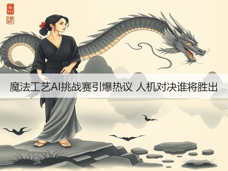 魔法工艺AI挑战赛引爆热议 人机对决谁将胜出