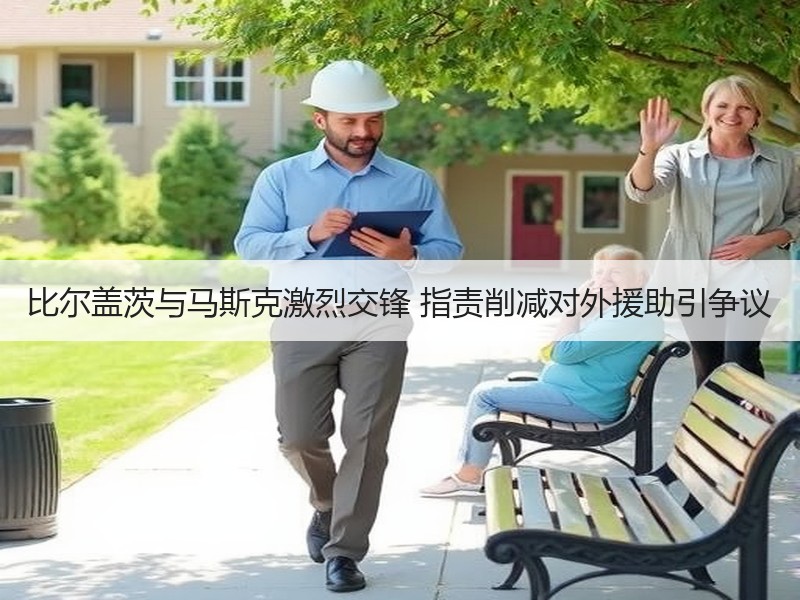 比尔盖茨与马斯克激烈交锋 指责削减对外援助引争议