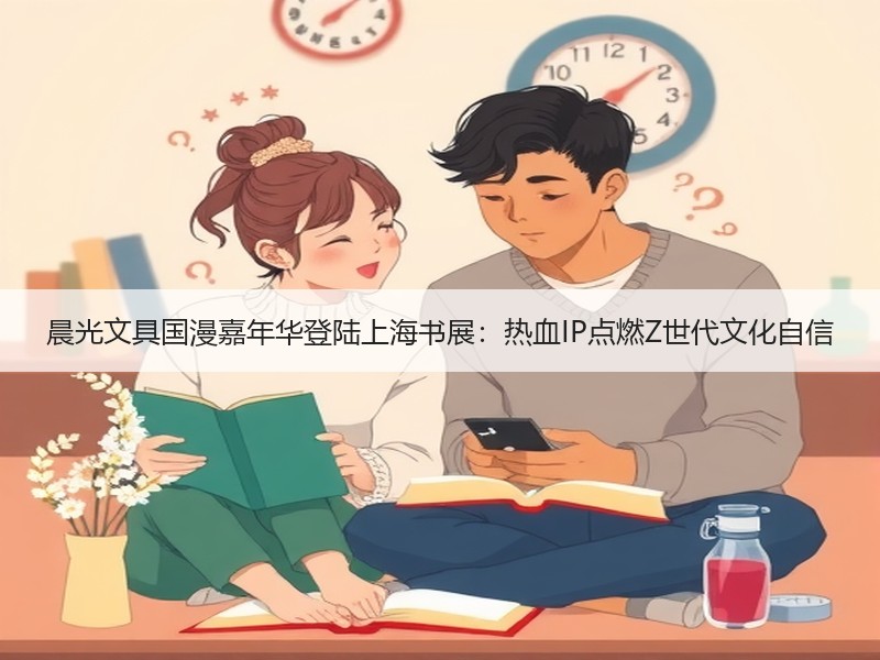 晨光文具国漫嘉年华登陆上海书展：热血IP点燃Z世代文化自信