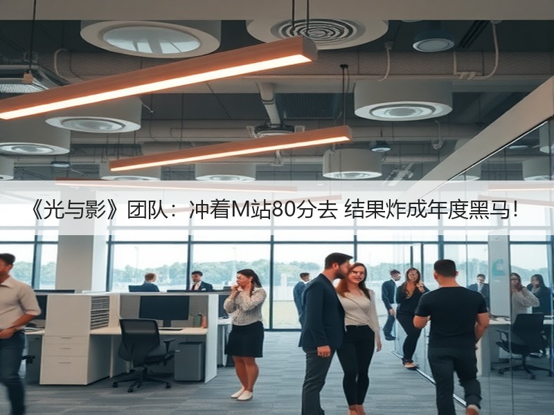 《光与影》团队：冲着M站80分去 结果炸成年度黑马！