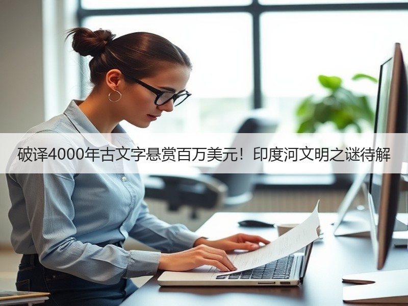 破译4000年古文字悬赏百万美元！印度河文明之谜待解