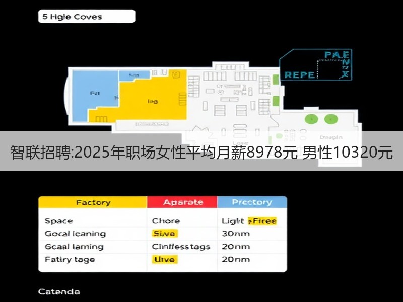 智联招聘:2025年职场女性平均月薪8978元 男性10320元