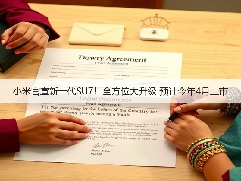 小米官宣新一代SU7！全方位大升级 预计今年4月上市