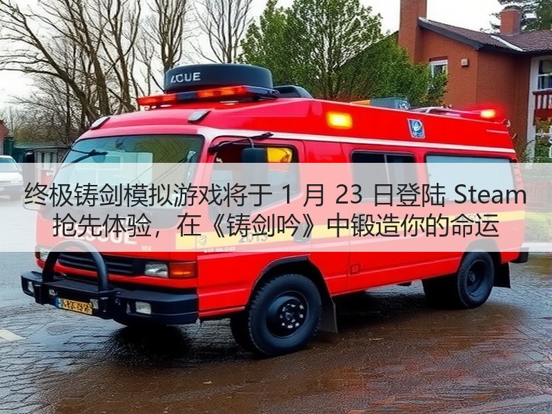 终极铸剑模拟游戏将于 1 月 23 日登陆 Steam 抢先体验，在《铸剑吟》中锻造你的命运