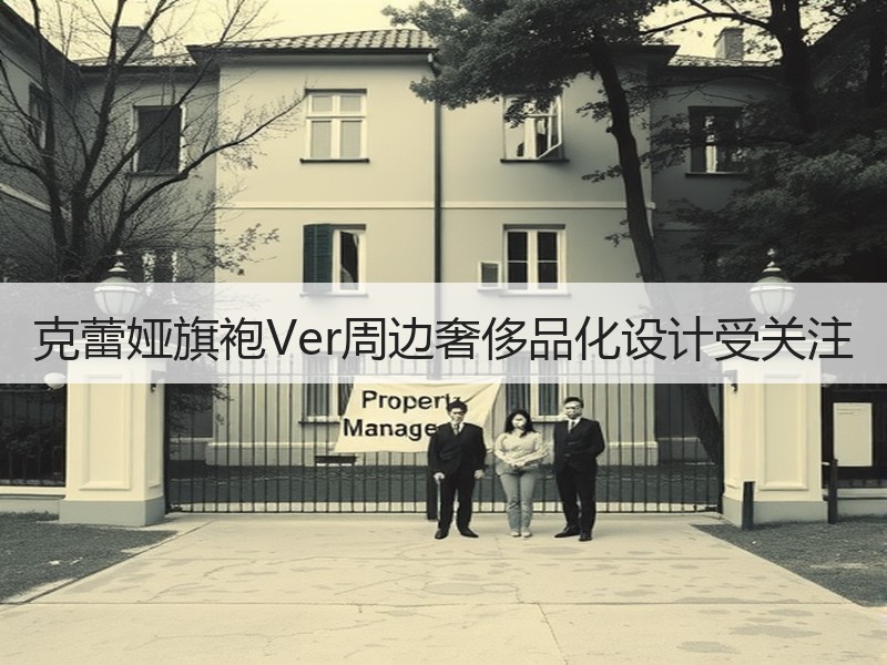 克蕾娅旗袍Ver周边奢侈品化设计受关注