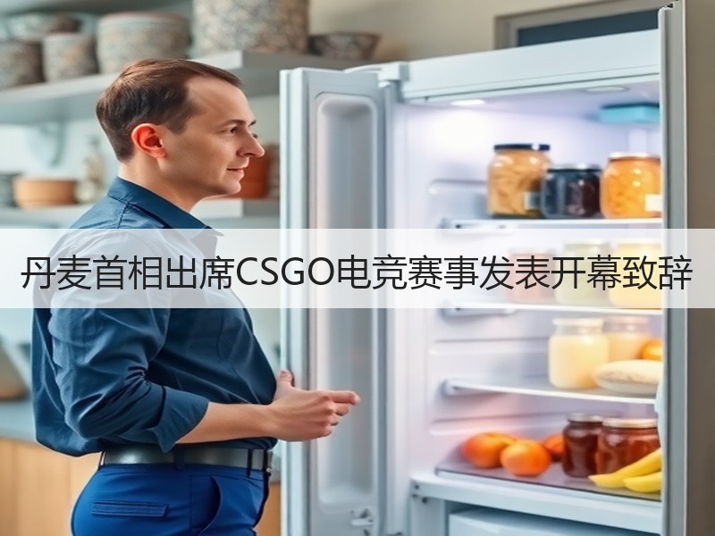 丹麦首相出席CSGO电竞赛事发表开幕致辞