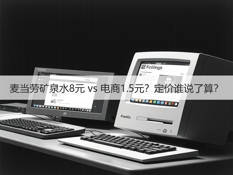 麦当劳矿泉水8元 vs 电商1.5元？定价谁说了算？
