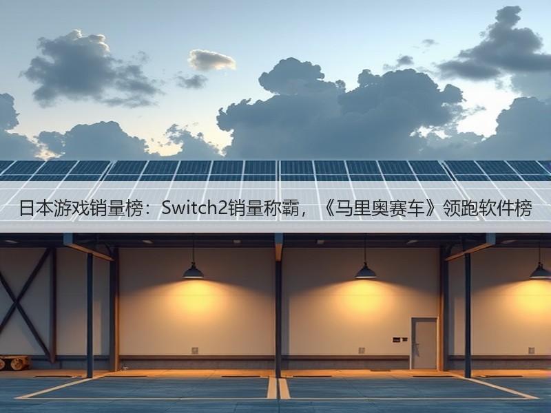 日本游戏销量榜：Switch2销量称霸，《马里奥赛车》领跑软件榜