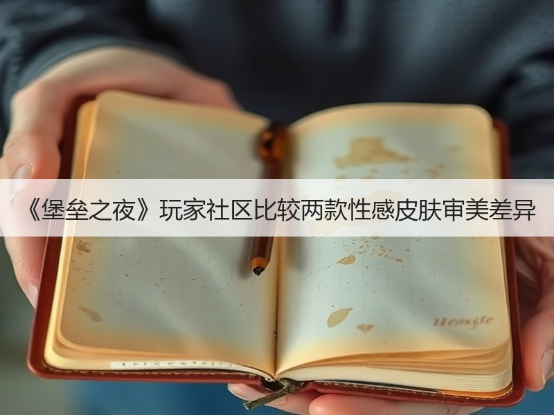 《堡垒之夜》玩家社区比较两款性感皮肤审美差异