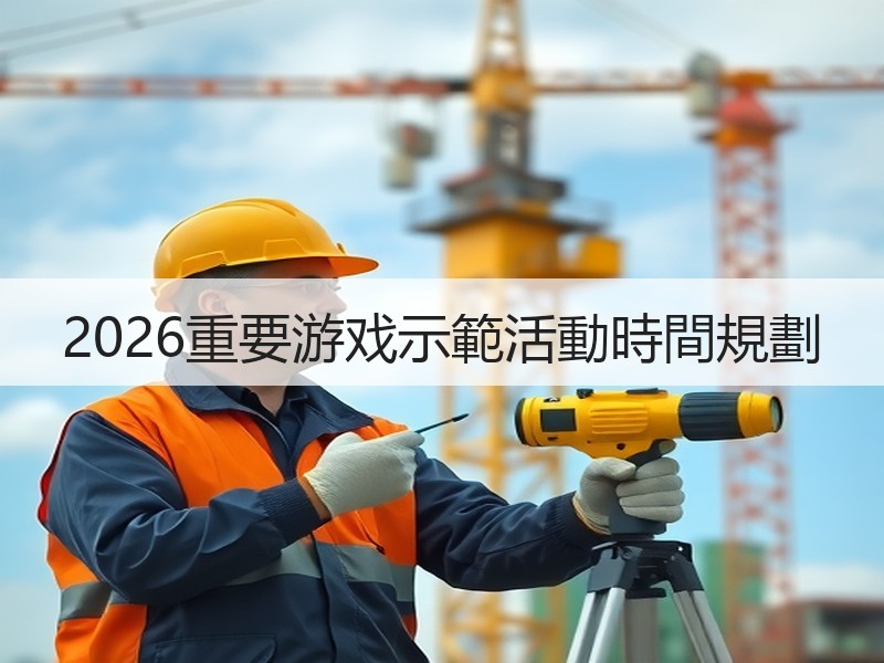 2026重要游戏示範活動時間規劃