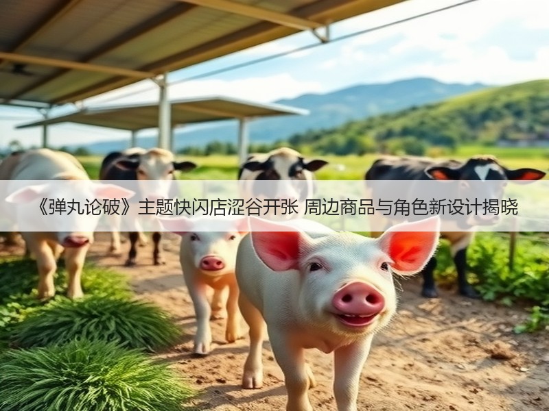 《弹丸论破》主题快闪店涩谷开张 周边商品与角色新设计揭晓