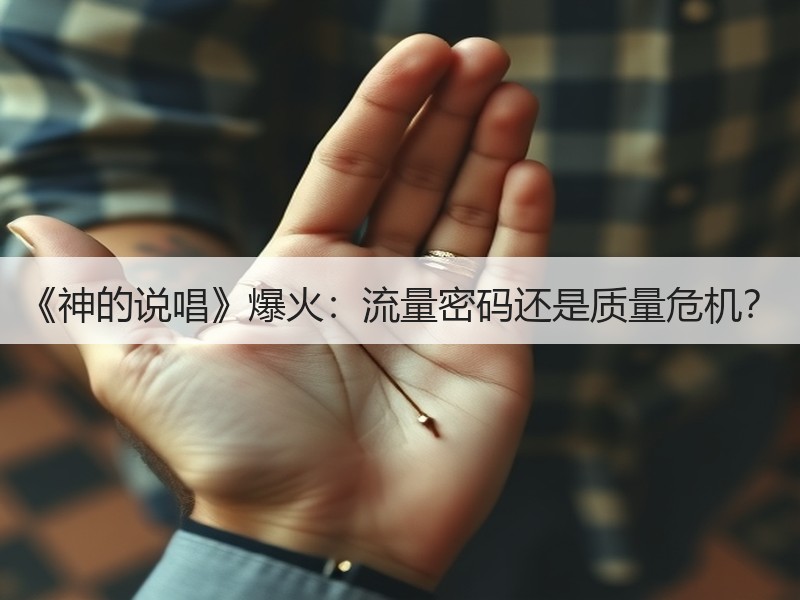 《神的说唱》爆火：流量密码还是质量危机？