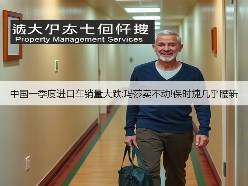 中国一季度进口车销量大跌:玛莎卖不动!保时捷几乎腰斩