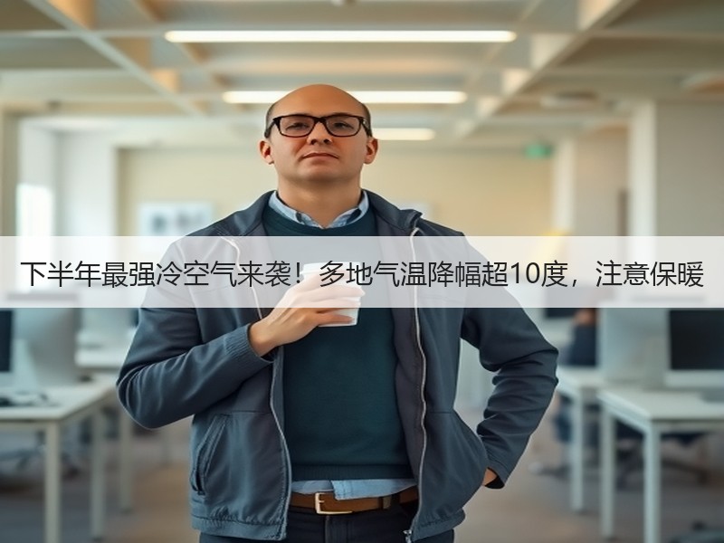下半年最强冷空气来袭！多地气温降幅超10度，注意保暖